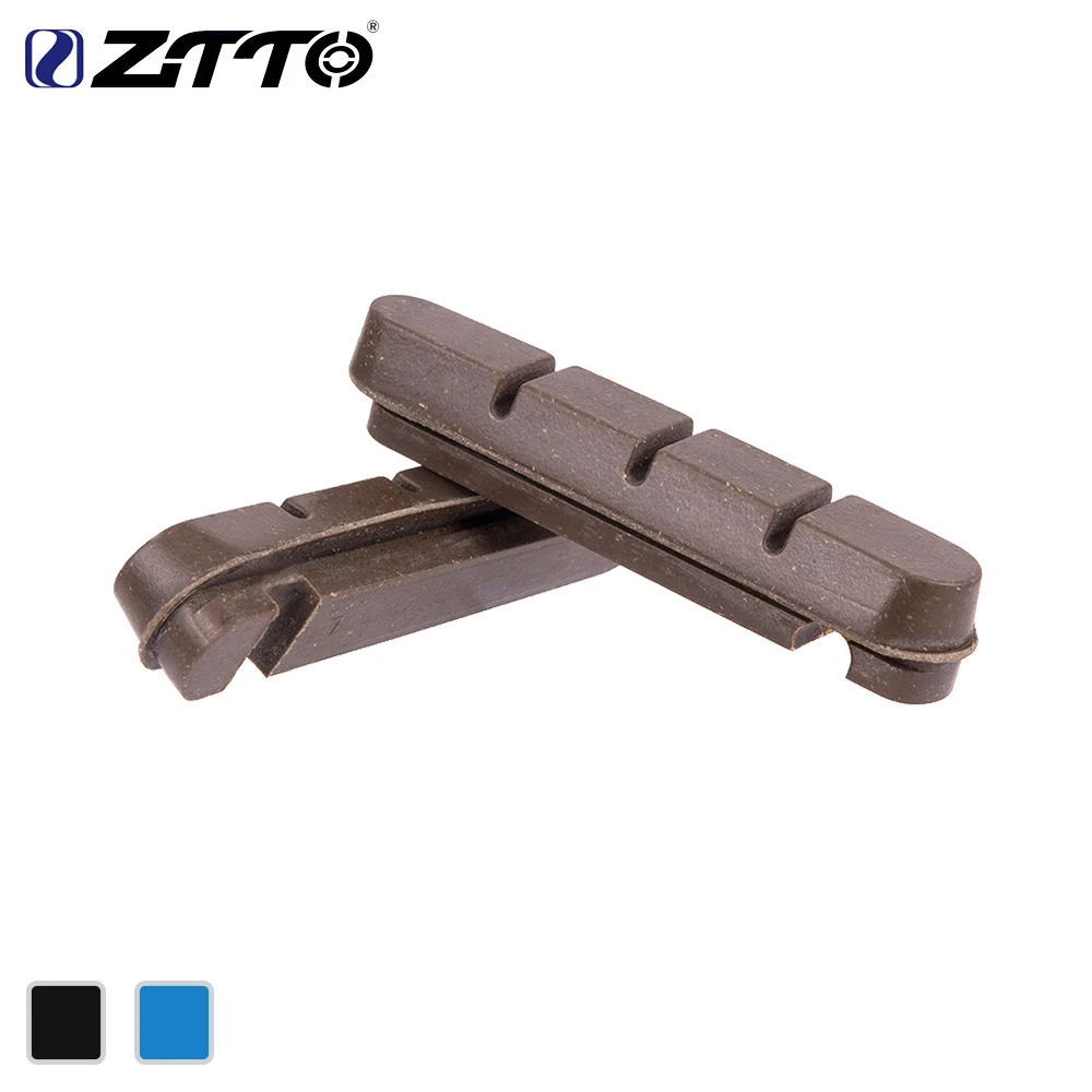ZTTO Rennrad Bremsbeläge Schuhe V Bremsbacken Gummiblöcke 11g Leicht für Carbonfelgen Dura Ace Ultegra105 Aluminiumfelgen Image