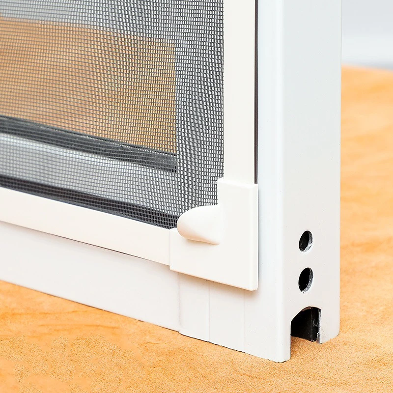 Magnetischer Fliegengitter für Türen und Fenster, Tüll-Netz, Stealth-Design, individuell anpassbar, DIY-Netzvorhang, PVC-Zubehör, magnetisch