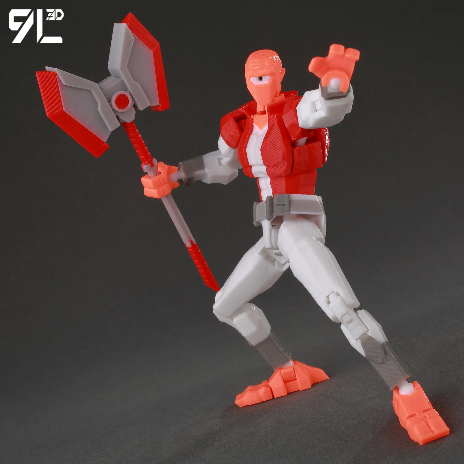 9L3D Gedruckte Invincible Toy Actionfiguren Anime Modell Lucky Dummy13 Superhelden One-Eyed Allen Multi-Jointed Toy Ornaments Gift Image
