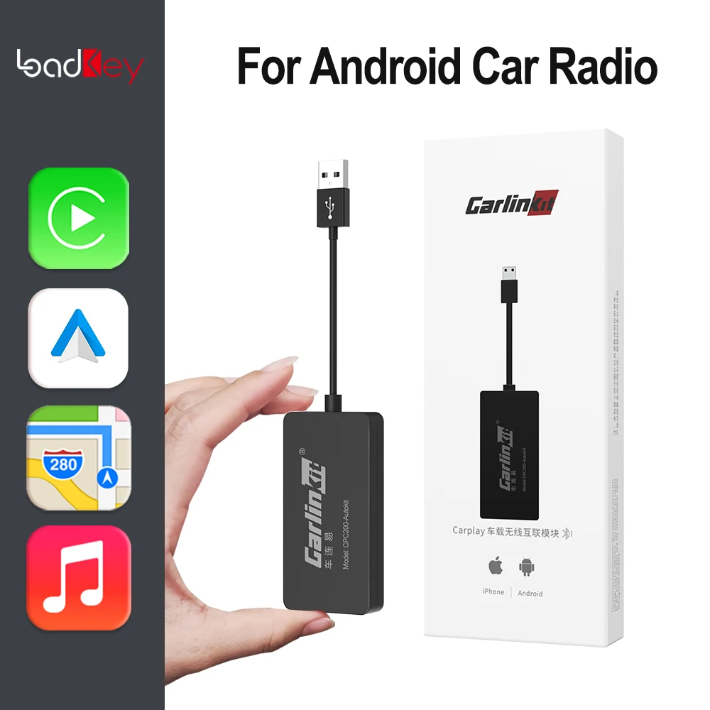 Carlinkit für CarPlay Wireless Dongle Android Auto USB zum Modifizieren des Android-Bildschirms Auto Carplay CCPA Mirrorlink Carplay Box Image