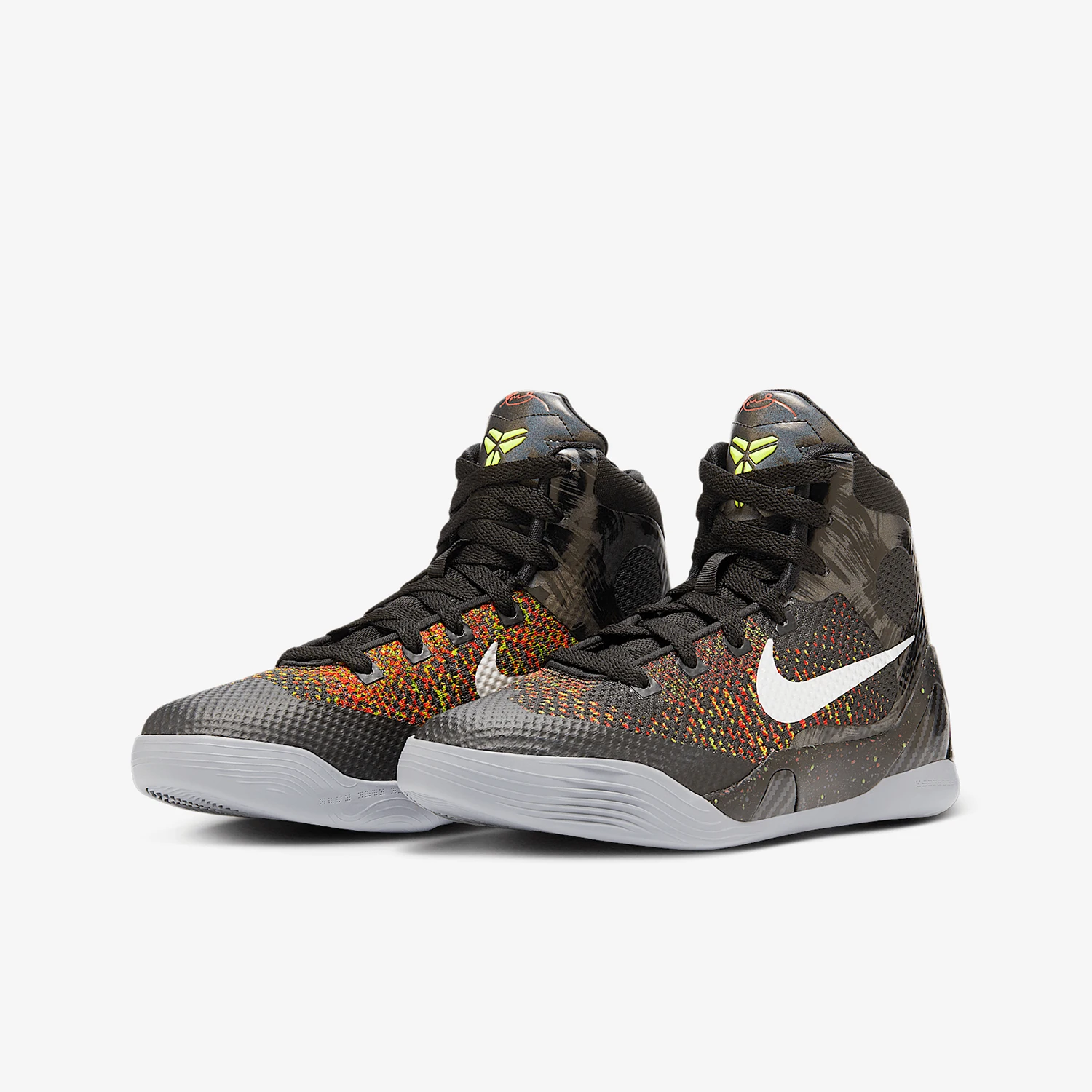 Nike Original Kobe IX Elite High-Top-Basketballschuhe für Kinder, langlebig, HJ9446-001