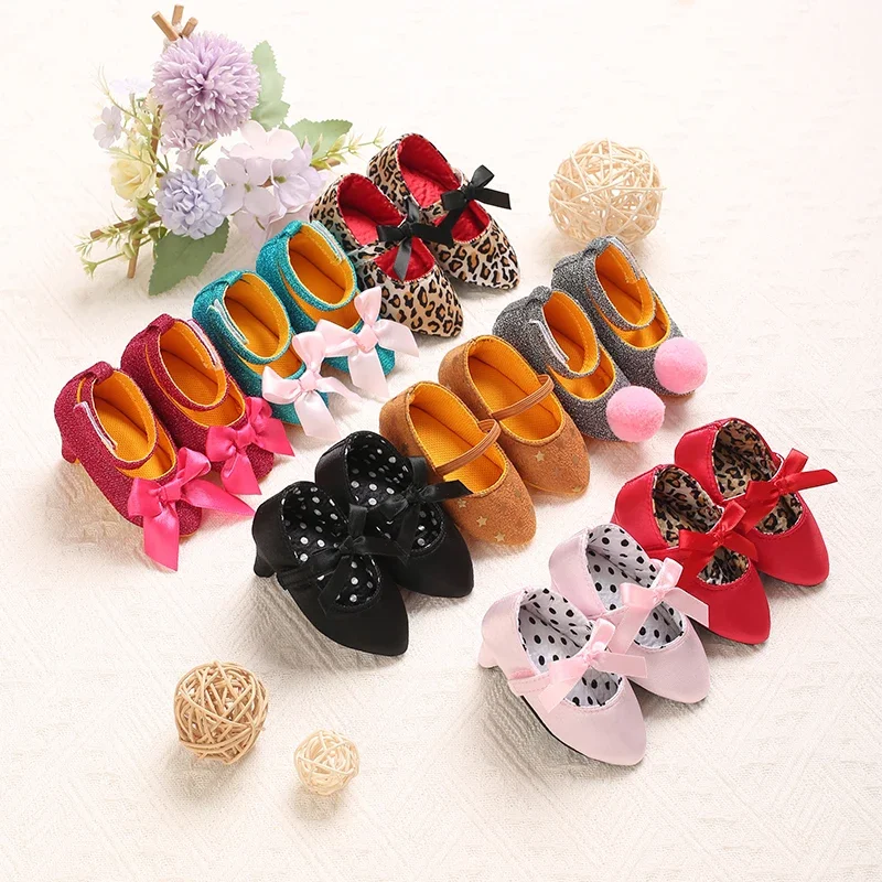 VALEN SINA-10CM/10.5CM Neue Kleinkind Neugeborene Baby Mädchen High Heels Schuhe Prinzessin Schleife Erster Geburtstag Party Schuhe Foto-Requisiten Schuhe