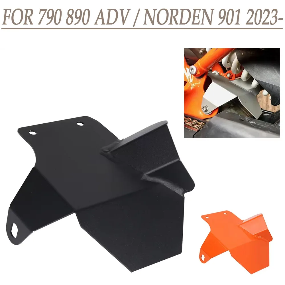 Auspuffrohrschutz, hinterer Stoßdämpfer-Hitzeschild für KTM 790 890 Adventure R, stoßfeste Hitzeschildabdeckung für Husqvarna Norden 901 2023 Image