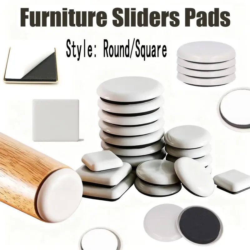 4 ~ 32 stücke Möbel Bein Slider Pads Anti Scratch Einfach Bewegen Schwere Möbel Verdickte Moving Pad Anti-abrieb bodenschutz Matte