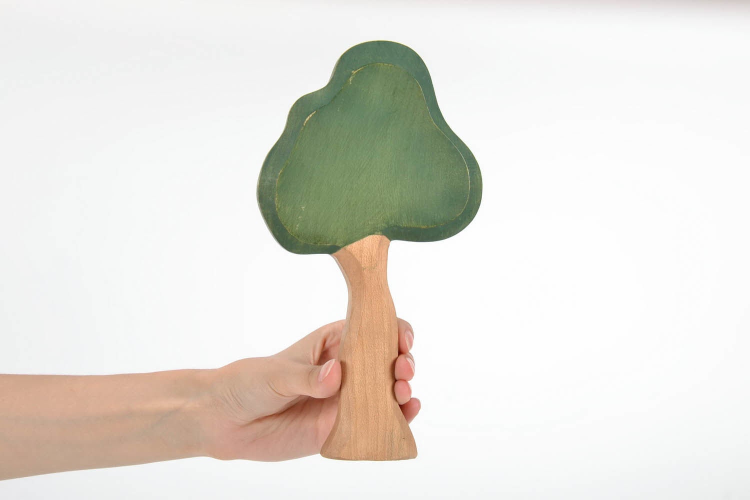 Giocattolo di legno - Giocattolo dell'albero - Giocattolo dell'albero Waldorf - Tavolo della natura - Giocattolo Waldorf - DadakaCraft - Foresta del b