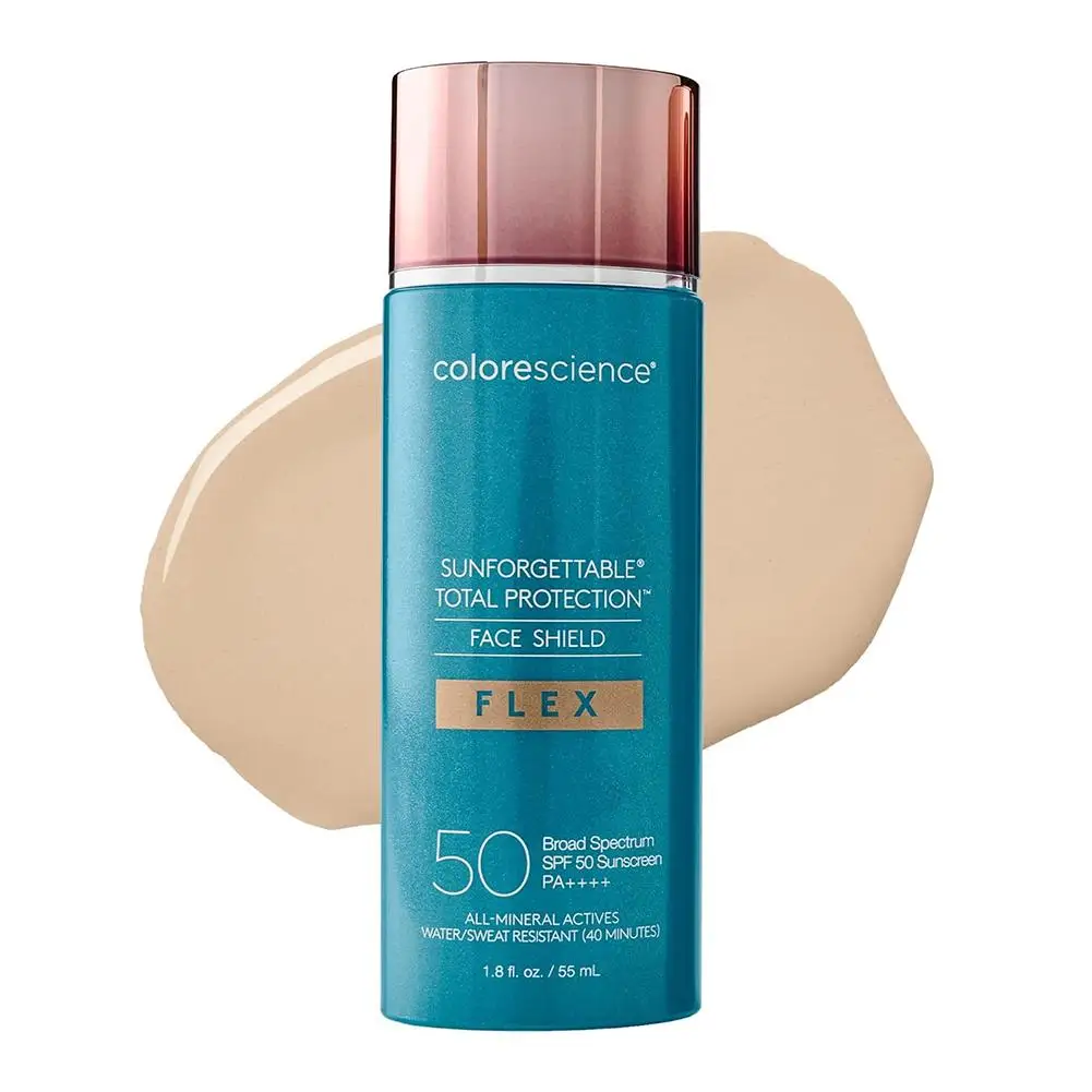 Colorescience Sunforgettable Total Protection Face Shield Classic Mineral Sunscreen Foundation, leicht, nicht fettend, natürlich Image