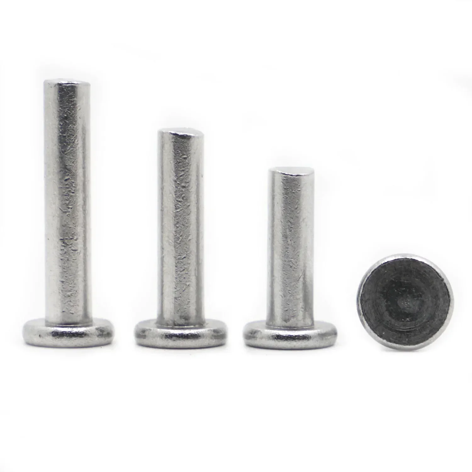 M2 M3 M4 M5 M6 M8 Aluminium Vollnieten AL Knock Flachkopfniet GB109 Image