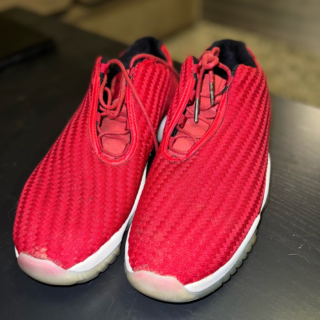Nike Shoes | Air Jordan Future Low Mens Shoe - Nike | Color: Red/White | Size: 11.5