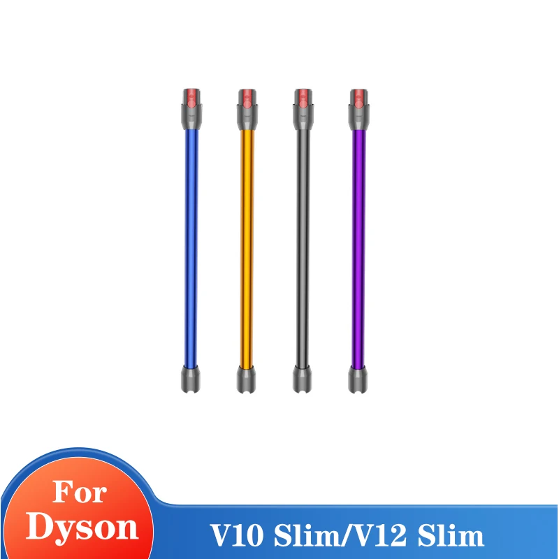 Verlängerungsrohr für Dyson V10Slim V12 Slim Staubsauger – leitfähiger Aluminiumstab, kompatibel mit V10 Slim/V12 Detect Slim Image