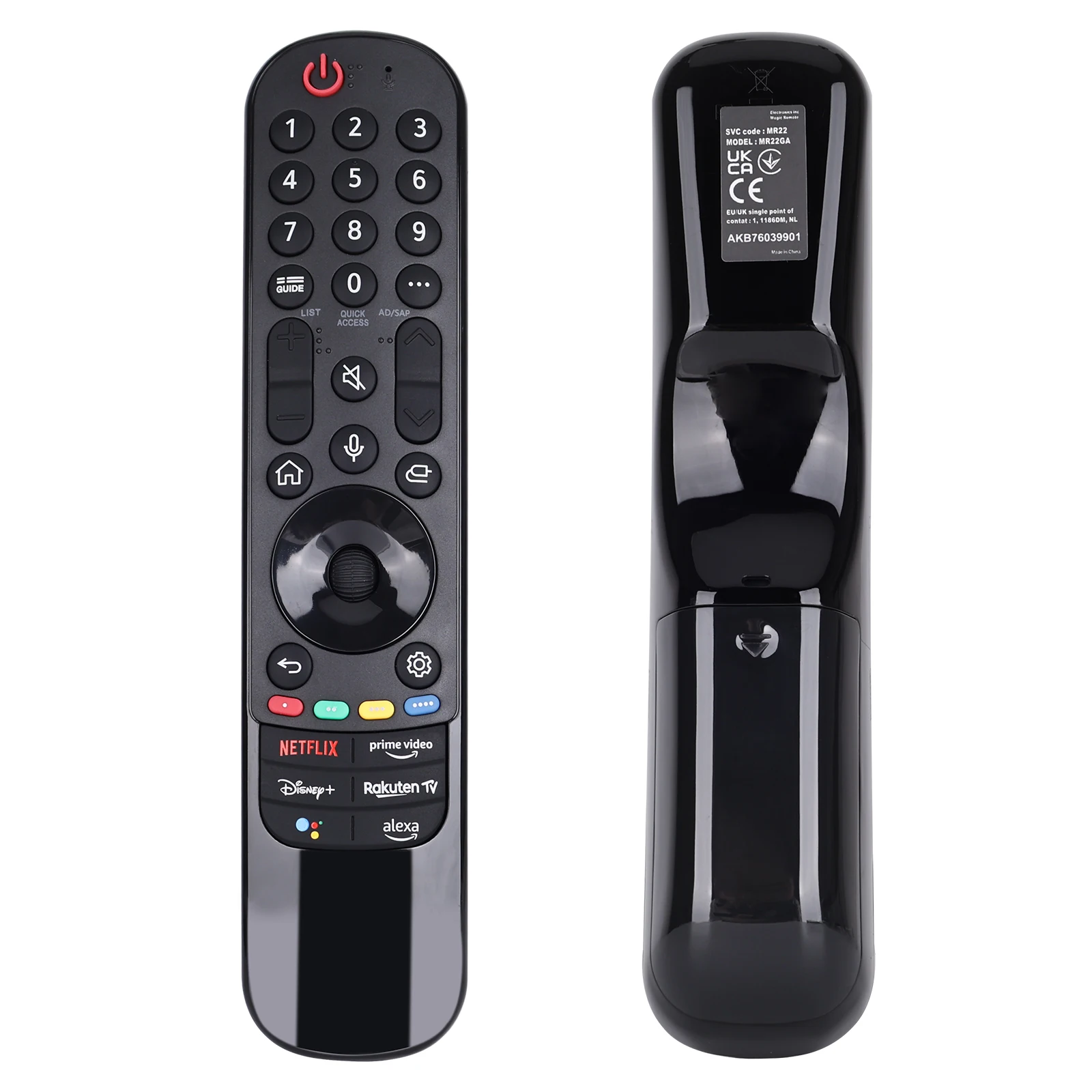 Universal für L.G Magic Fernbedienung MR18/19BA MR20/21/23/24GA, kompatibel mit LG LED OLED LCD 4K 8K UHD Smart TV (keine Stimme) Image