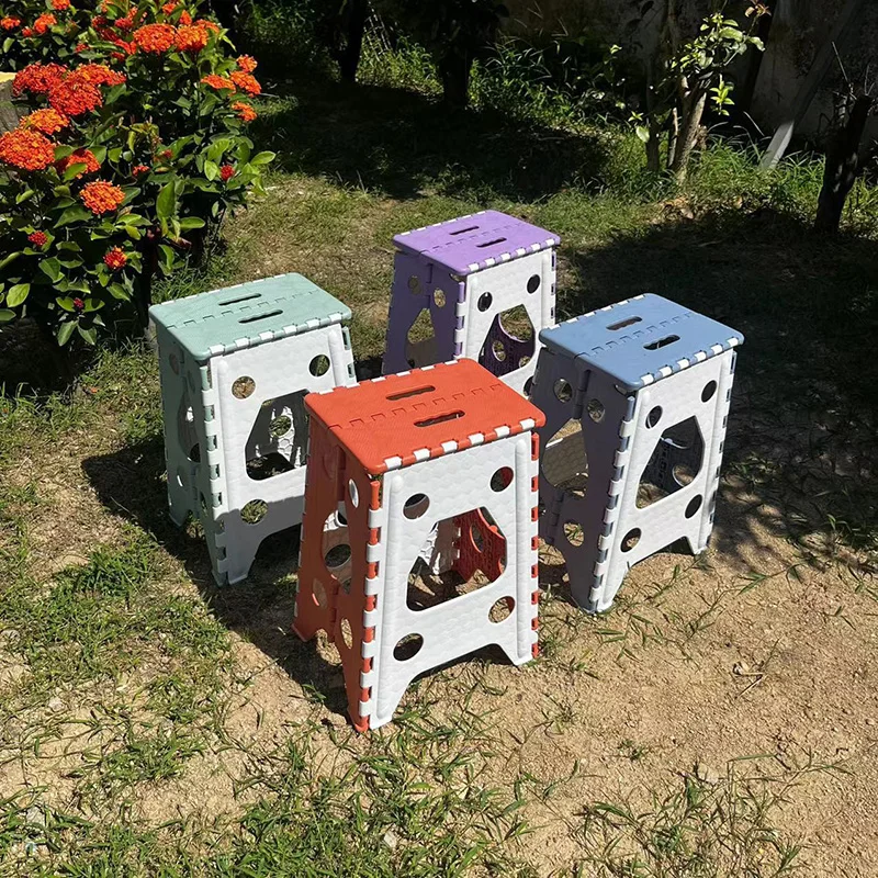Kunststoff Klappstuhl Tragbarer Hocker Outdoor Camping Stuhl Esstisch Stuhl Kunststoff Hocker Outdoor Angelstuhl