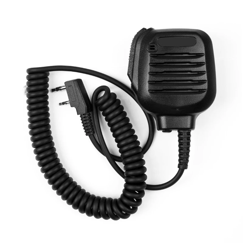 KMC-45 Lautsprecher Mikrofon 2Pin K-Typ Walkie Talkie Handheld MIC Für KENWOOD NX-220 TK240 TK272 TK2000 Zwei weg Radios Zubehör Image