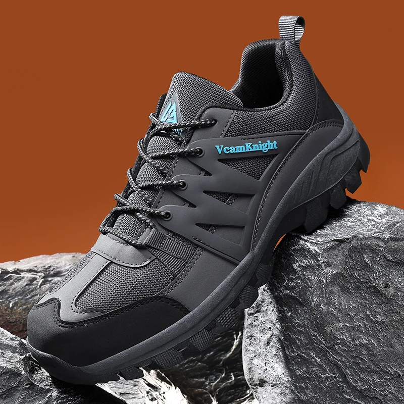 Neue Frühlings- und Herbst-Outdoor-Sneaker für Herren, Ganzjahres-Outdoor-Bergsteiger- und Wanderschuhe, Große Laufschuhe