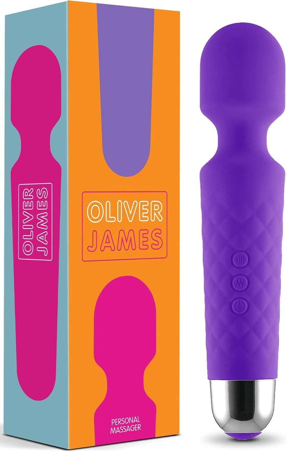 Oliver James Vibratore per donne – Silenzioso e potente, colore lilla