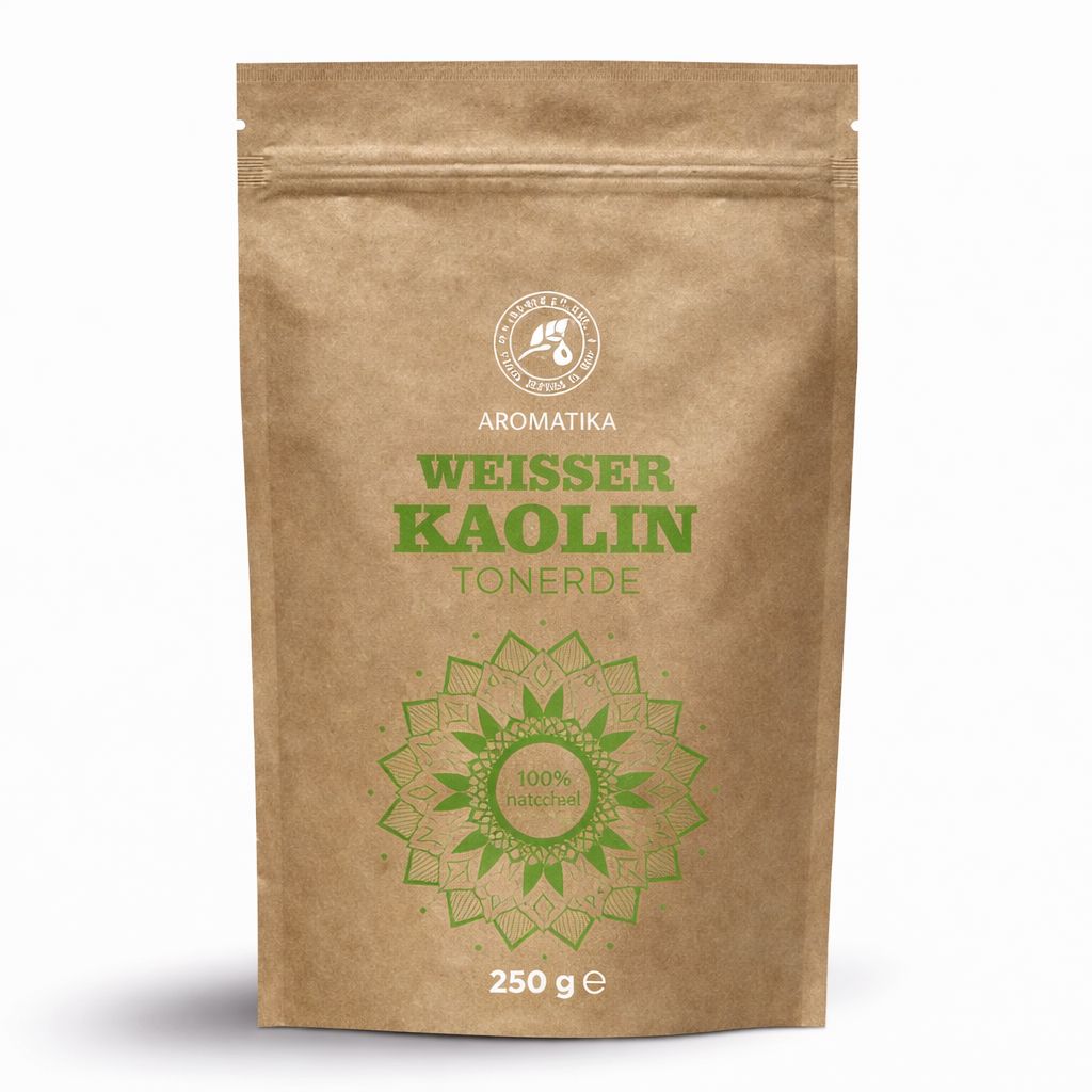 AROMATIKA Argilla bianca caolino in polvere 250 g