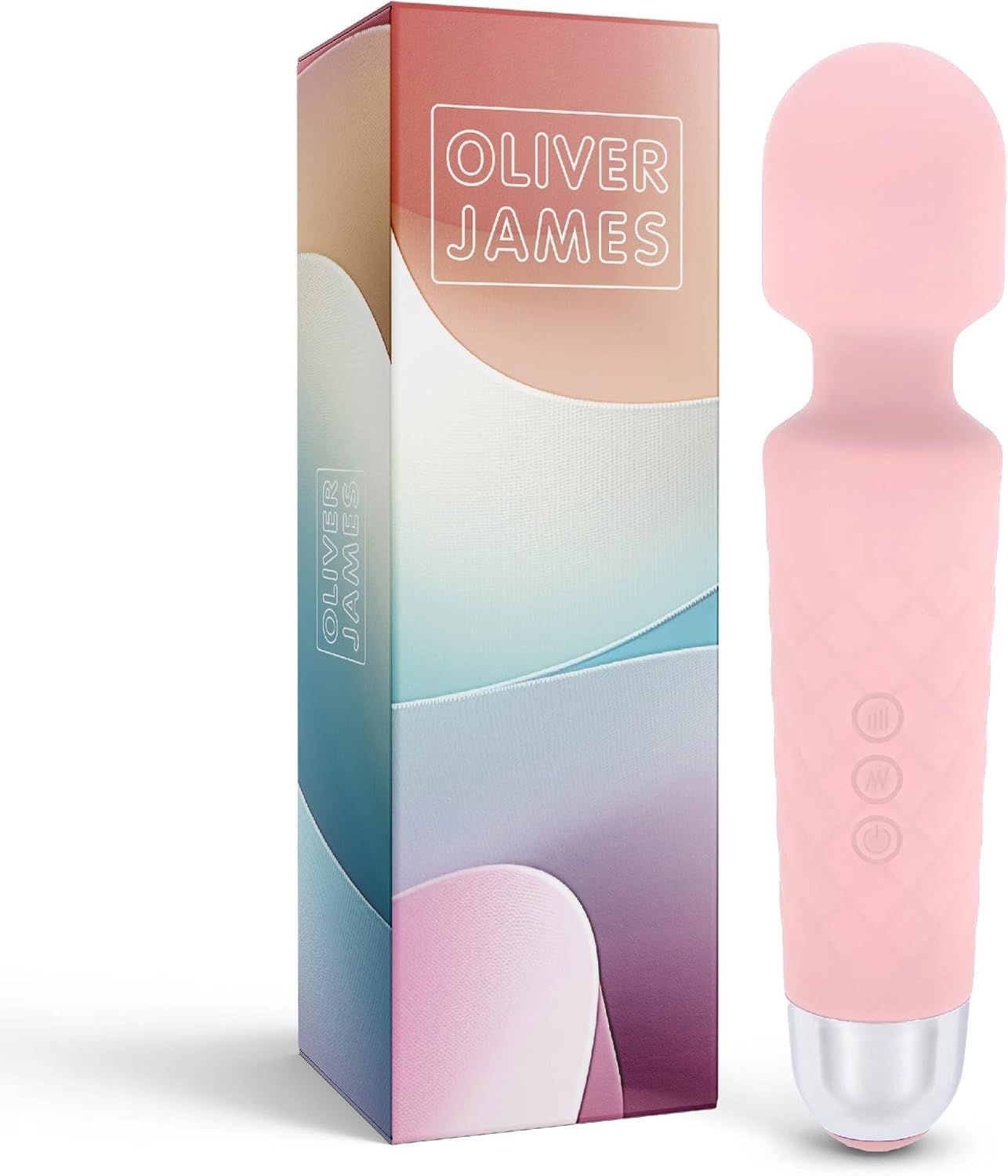 Oliver James Vibratore per donne – Silenzioso e potente, colore rosa p