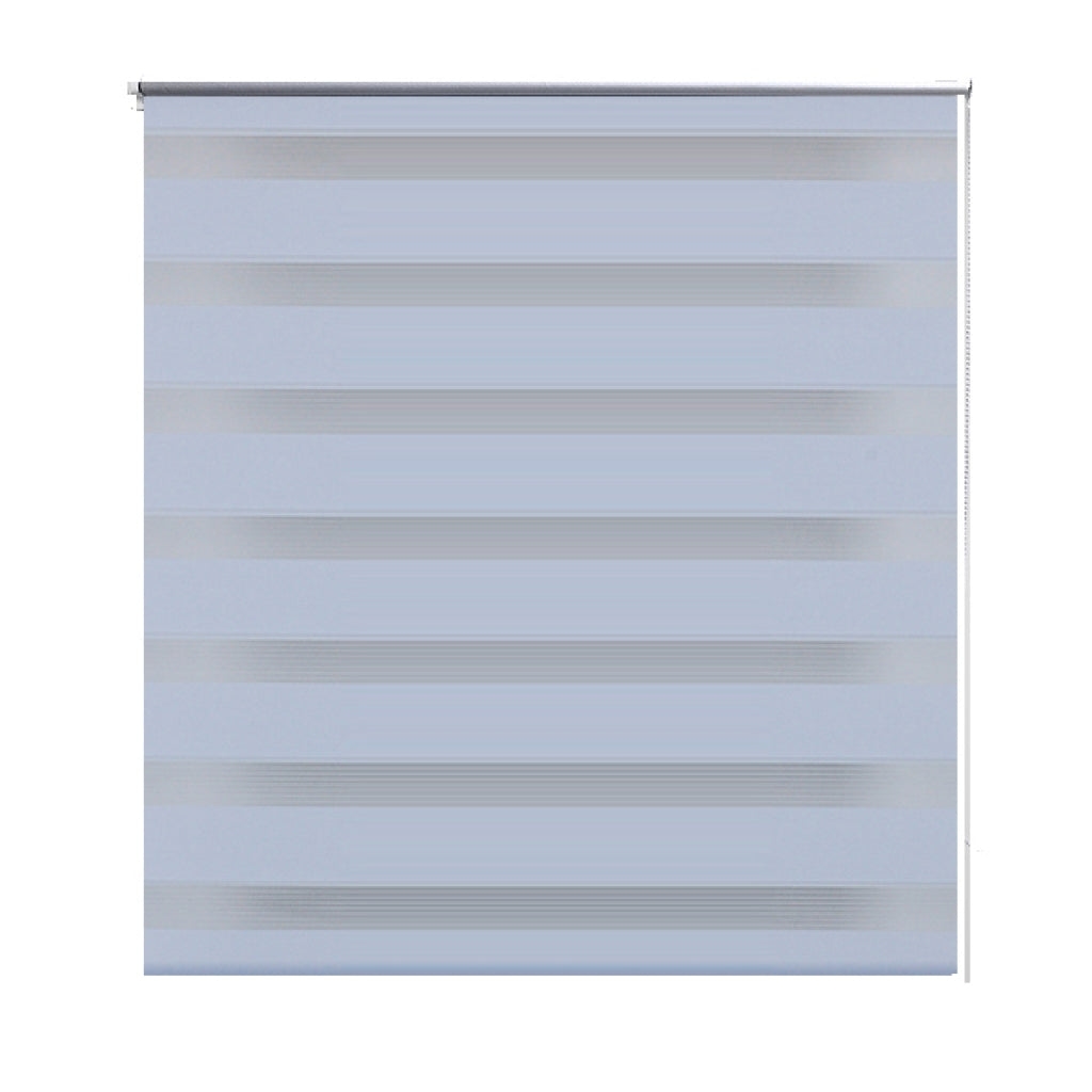 Helloshop26 - Weißer lichtdurchlässiger Rollo 80 x 150 cm Sichtschutzrollo 4102092 Image