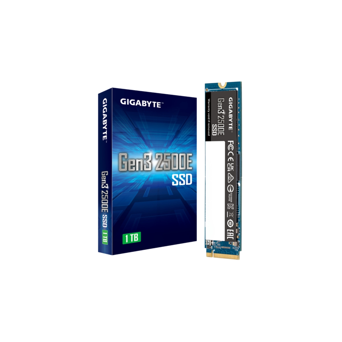 SSD GIGABYTE 2500e 1TB M.2 PCIe G325E1TB PCIe 3.0 x4 NVME Image