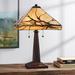 Robert Louis Tiffany Budding Branch 24" Tiffany-Style Glass Table Lamp
