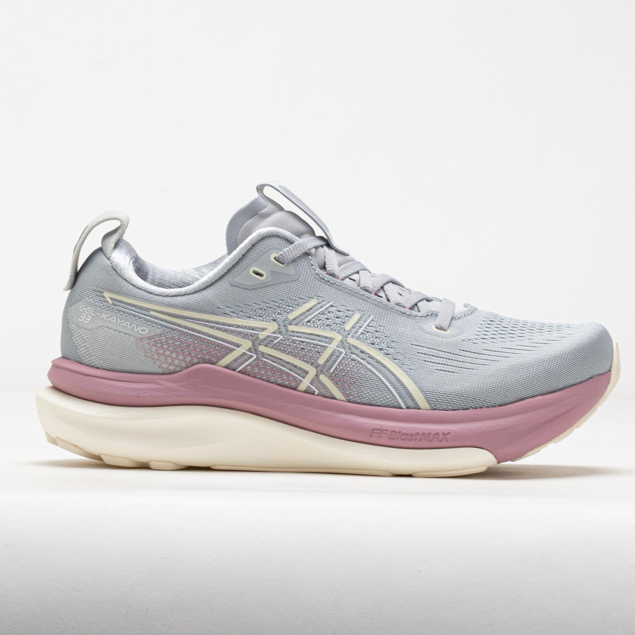 ASICS GEL-Kayano 33 Women's Running Shoes Piedmont Grey/Taro Purple