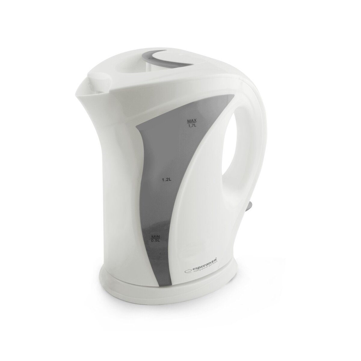 Esperanza Iguazu Wasserkocher 1,7L Weiß-Grau Image