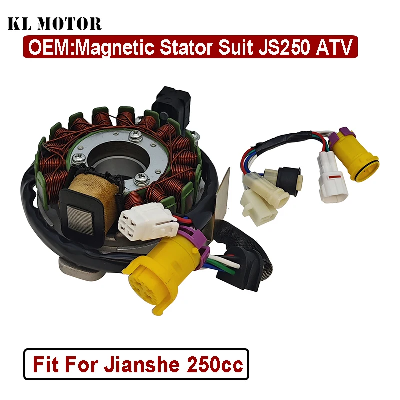 250 JS250 Stator Magneto 16 Spulen für Jianshe 250cc JS250 250 Loncin Bashan 250CC ATV Quad Teile Image