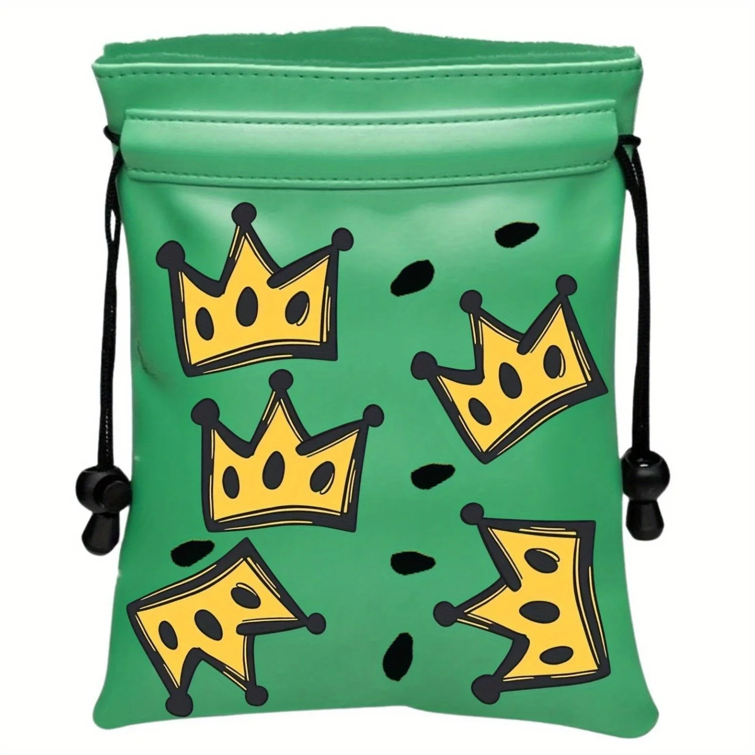 Lustige Golf-Beutel für Wertsachen, Golf-Tee-Muster, PU-Leder, Golf-Tee-Beutel mit Kordelzugverschluss, Golfball-Tee, Handtasche, Golf-Zubehör Image