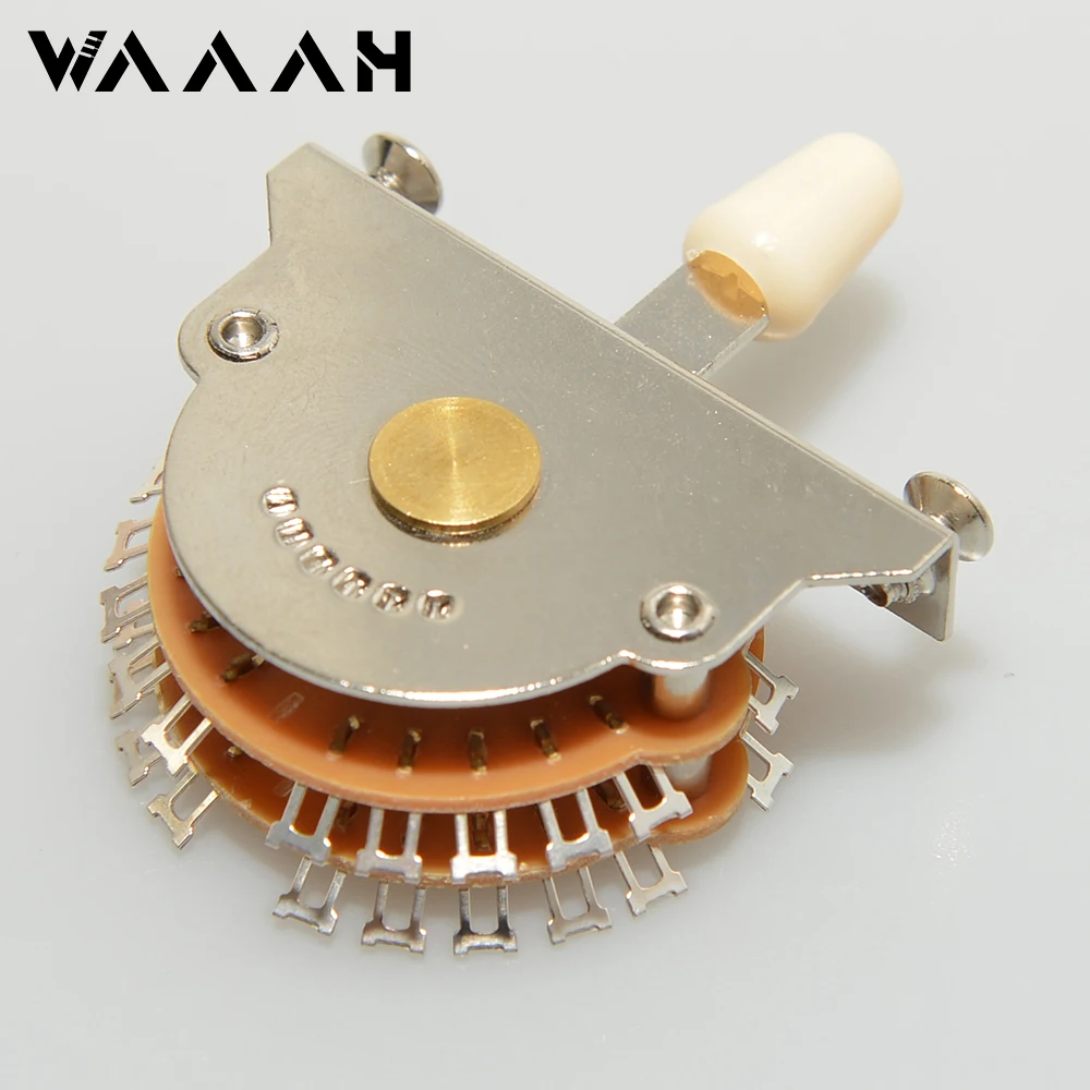 Gitarre 5-Wege-Super-Switch-Pickup-Wahlschalter Super 4-poliger Doppel wafer für st/tl-Gitarren mit 3 stücke pitzen Image