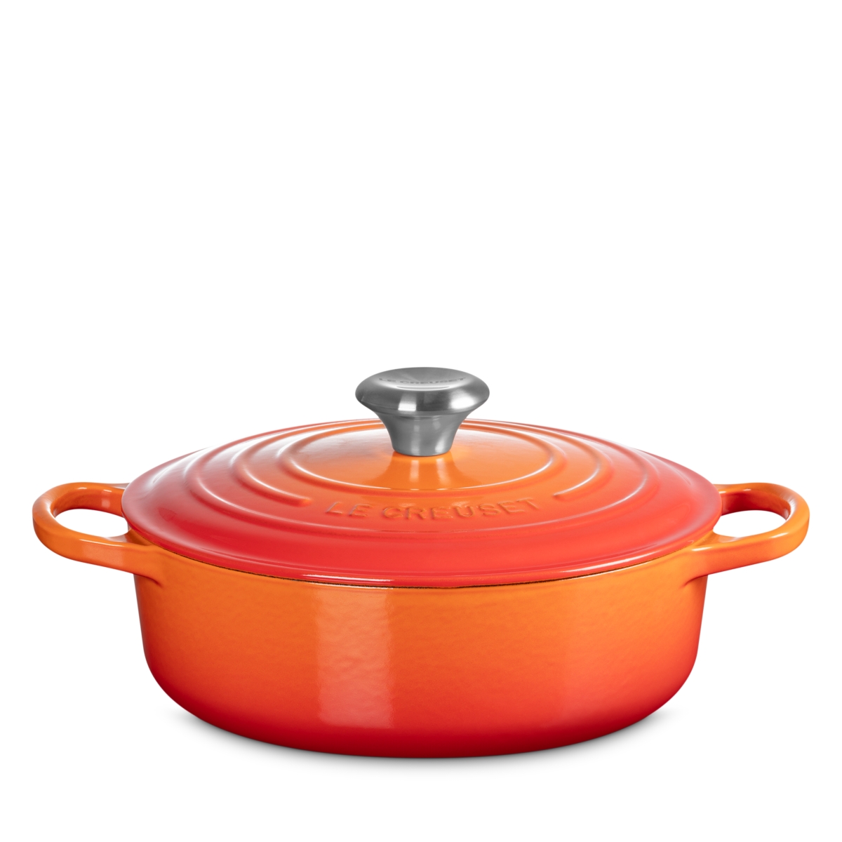 Le Creuset Le Creuset Signature Wide Round Oven - Flame