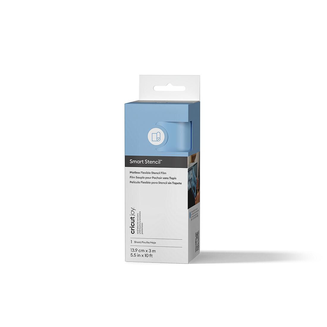 Cricut Joy Smart Stencil Matless Flexible Stencil Film | 10 ft | Blue