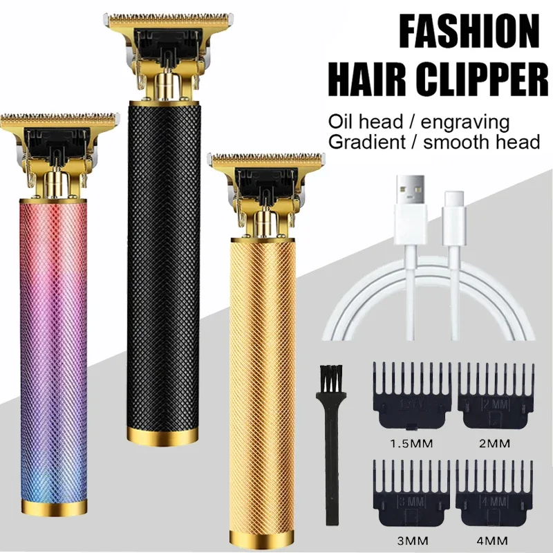 Schnurloser Herren-Haarschneider, Haarschneidemaschine für Männer, professionelle Bartschneider-Sets, elektrische Rasierer, Haarschneidemaschine, Friseur Image