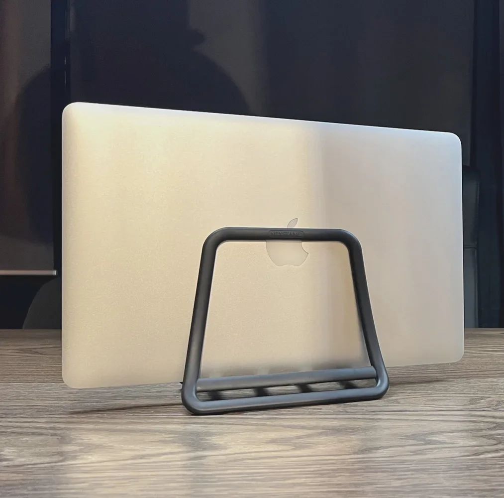Universeller vertikaler Laptop-Ständer, faltbar, Tablet-Desktop-Ständer, Notebook-Dock für MacBook Air Pro, iPad, Lenovo, Dell, Stützhalter Image