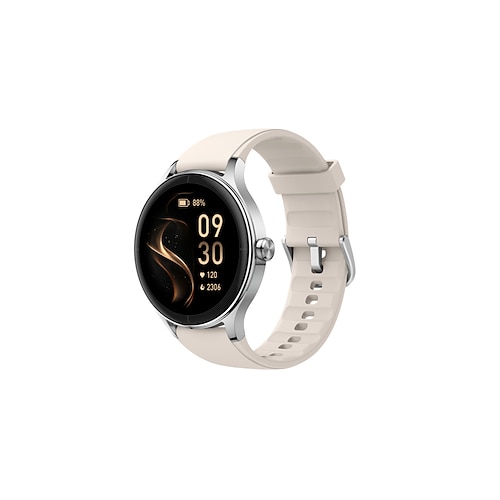 Elegante Smartwatch für Damen mit rundem 1,27-Zoll-Display, KI-Sprachassistent, Herzfrequenzmessung (SpO2) und Schlafüberwachung, über 100 Zifferblättern und modischem Fitness-Tracker für Android und Image