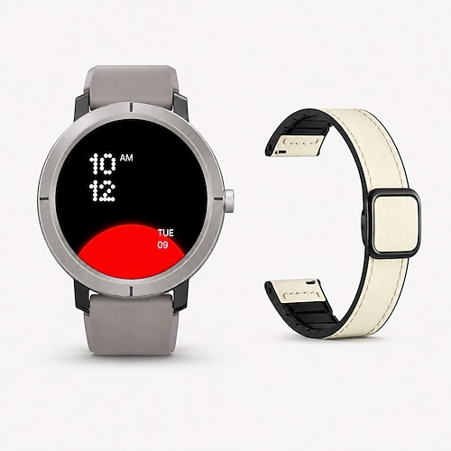 GPS-Smartwatch für Damen mit 1,32-Zoll-AMOLED-Display, globaler 6-Satelliten-Positionierung, wasserdicht bis 5 ATM, Fitness-Tracker, über 170 Sportmodi, 24-Stunden-Gesundheitsüberwachung, Roségold, Image