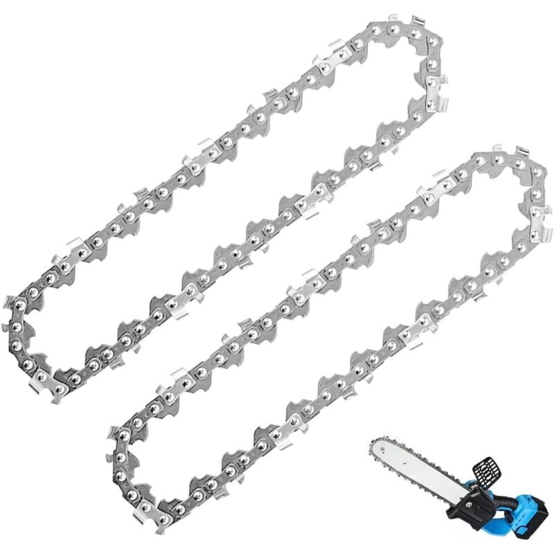 2 Pezzi Catene Per Motosega Catena Per Motosega Catena Per Motosega Da 4 Pollici (4" 1/4-043-28p)
