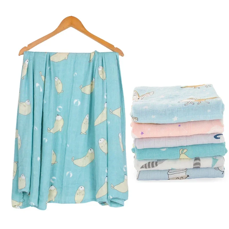 100% Bambus Faser Baby Decke Bambus Neugeborenen Baby Weiche Baby Decke Bettwäsche Swaddle Wrap Für Neugeborene Windeln Bad Handtuch Image
