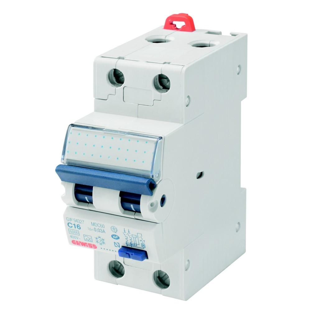 Gewiss FI/LS-Schutzschalter GW95326 Image