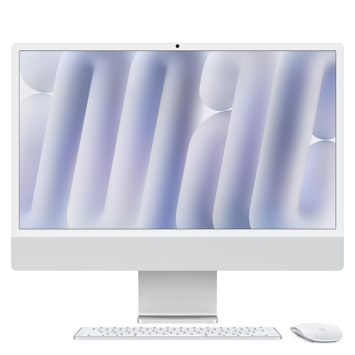 Apple iMac 24 Zoll Silber All-in-One M4 10-Core 16GB 256GB Image