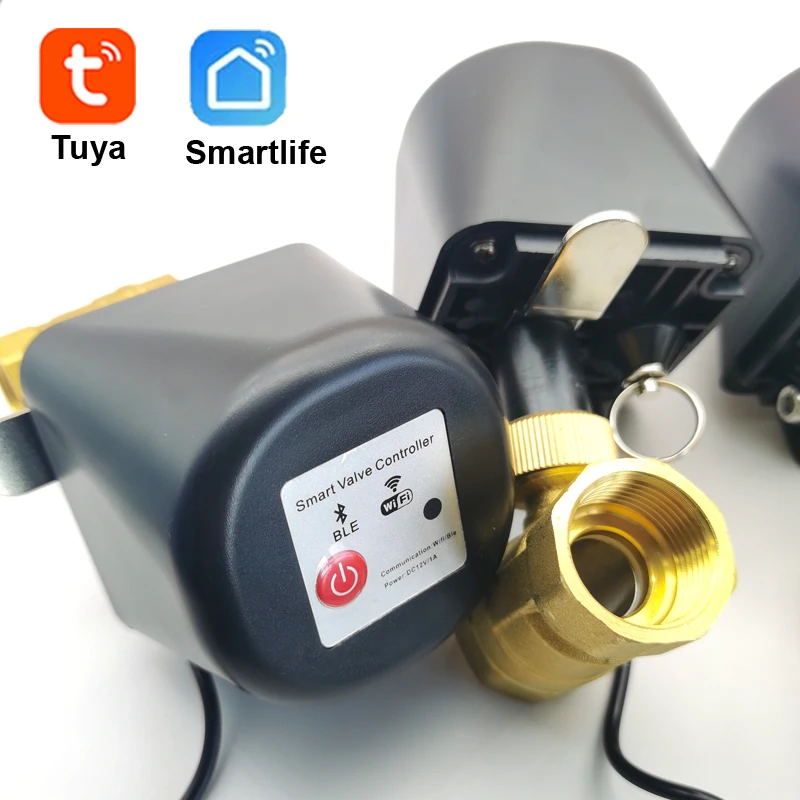 Intelligentes Wasserventil Tuya Zigbee WIFI Garten-Wasserabsperrventil mit Timer Bewässerungssteuerung für Alexa Google Assistant SmartLife Image