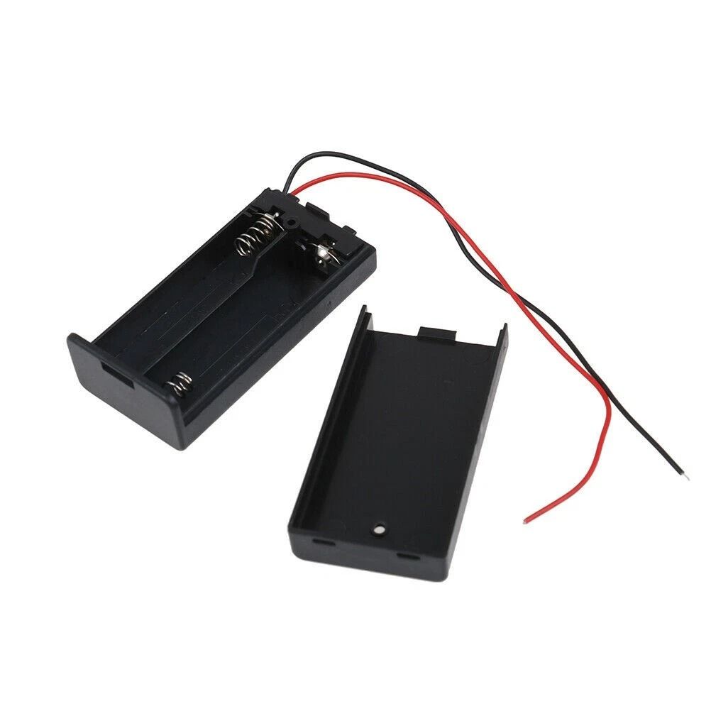 Battery Holder Compartment Case With ON OFF Switch Plastic Lid For Easy Storage And Access Battery Holder Compartment Case With ON OFF Switch Plastic Lid For Easy Storage And Access