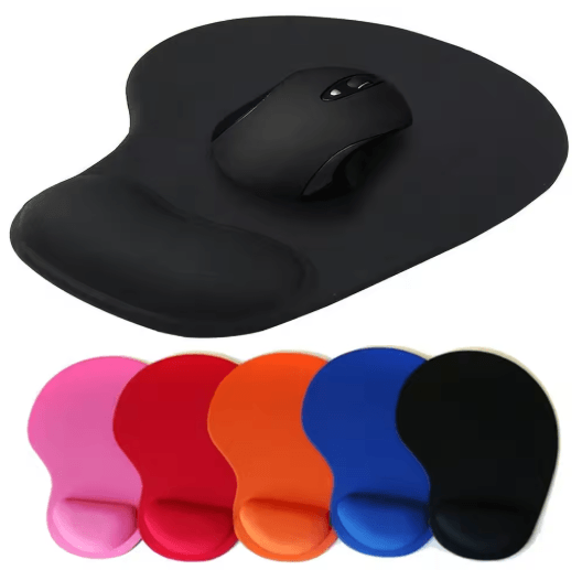 Ergonomic Wrist Support Mouse Pad For PC & Laptop Use purple