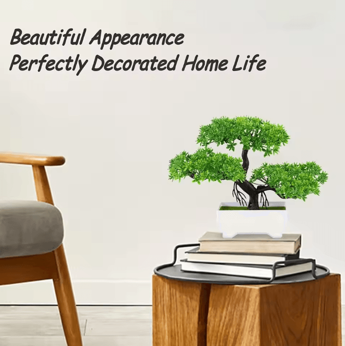GreenZen Artificial Bonsai Plant Fake Flower Tree For Home & Garden Decor GreenZen Artificial Bonsai Plant Fake Flower Tree For Home & Garden Decor