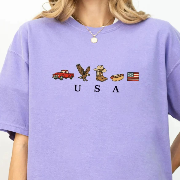 Vintage American Flag Western Graphic Tee Patriotic 4th Of July Shirt black s sweatshirt
