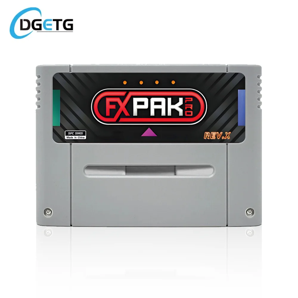 Neue FXPAK Pro SD2 Rev.Z 5000 in 1 SNES-Spielkassette für Super Famicom JP/EU/US 16-Bit-Videospielkonsole, unterstützt SA1 RPG-Spiel Image