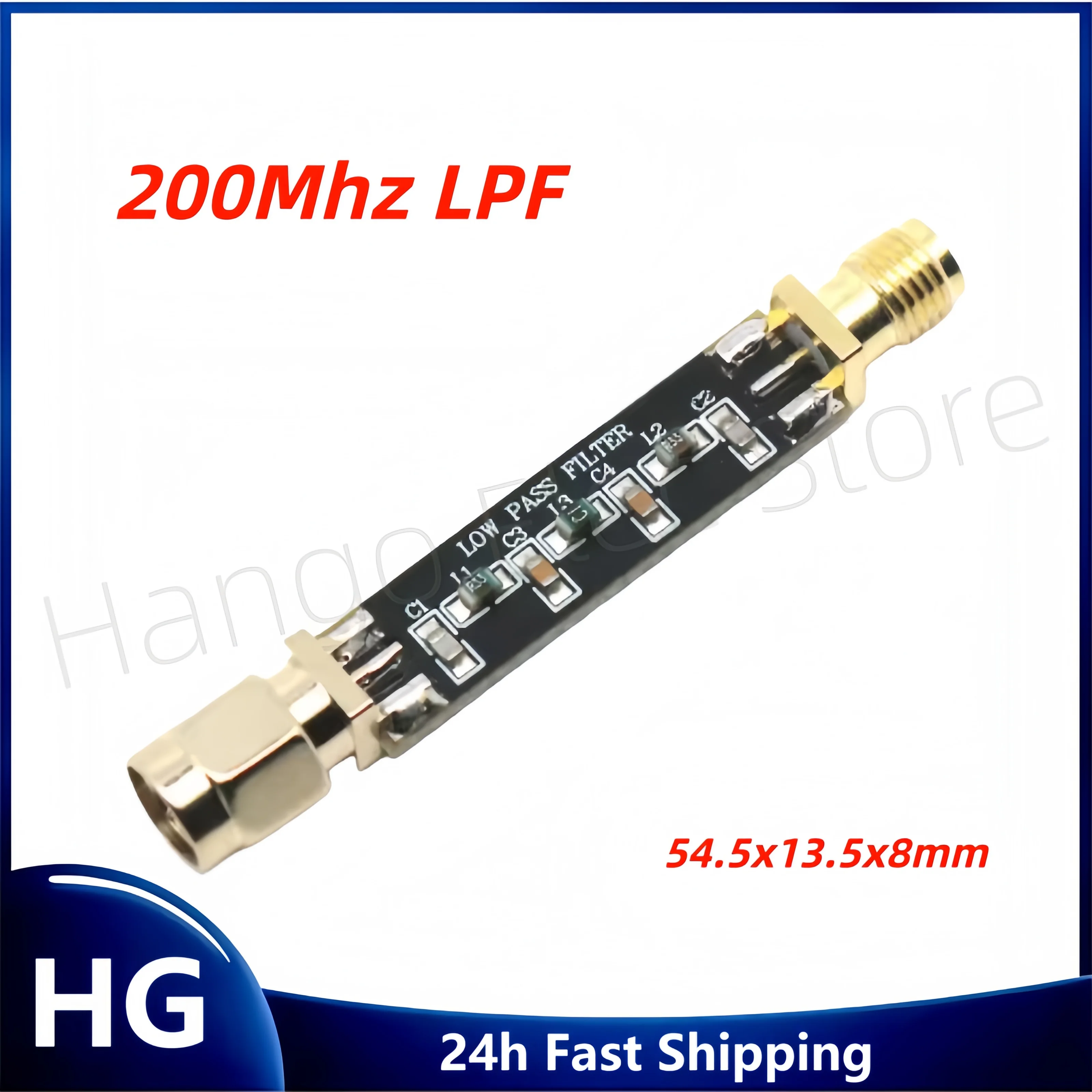 LPF RF-Testmodul 30 MHz/100 MHz/200 MHz/500 MHz/800 MHz/1000 MHz/1200 MHz/1400 MHz/2000 MHz/2400 MHz Image