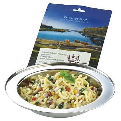 Trek'n Eat - Hühnchen in Sahnenudeln + Spinat Gr 150 g