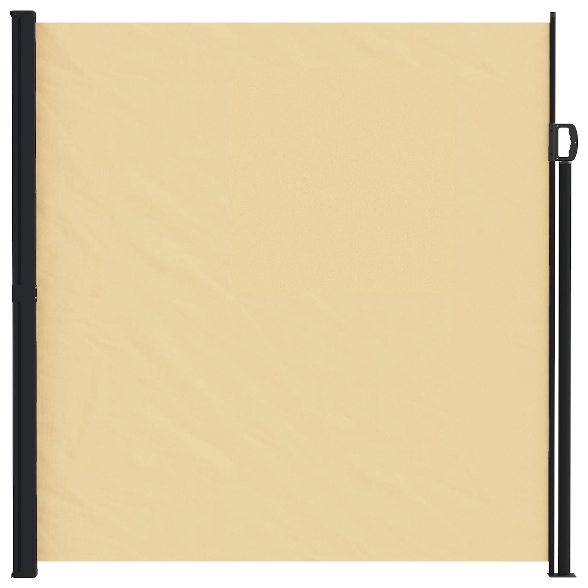 vidaXL Ausziehbares Seitenmarkise Sand 600 x 180 cm Polyester Image