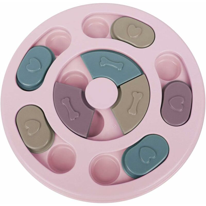 Minkurow Alimentatore Puzzle Giocattolo Per Cani, Giocattolo Educativo Per Cani, Giocattolo Interattivo Per Cani, Distributore Di Ossequi Interattivo, Migliora Il Qi Alimentatore Per Cani
