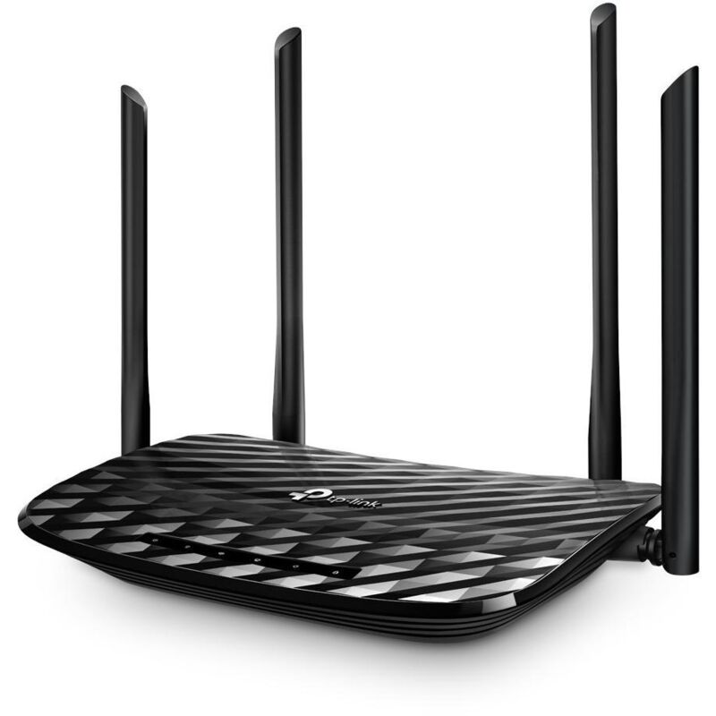 Router Wireless Tp-link Archer A6 Ac1200 Dual-band Con Switch A 4 Porte E Ethernet Gigabit Nero