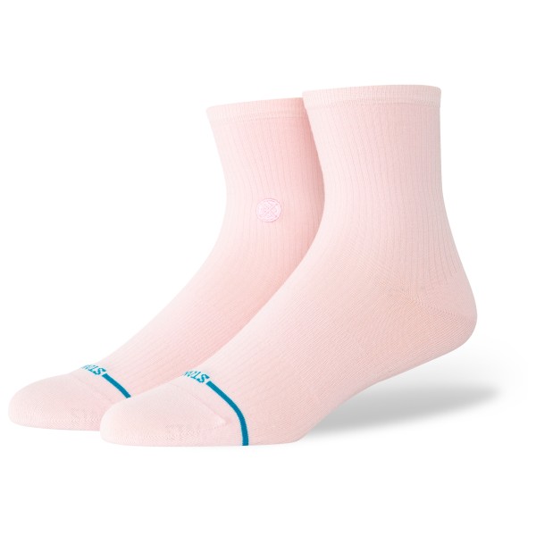 Stance - Women's Fine Rib Quarter - Multifunktionssocken 38-42 | EU 38-42 rosa